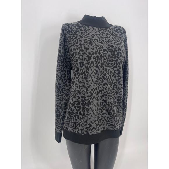 Calvin Klein Womens Leopard print Sweater (B18#8) - Picture 2 of 13
